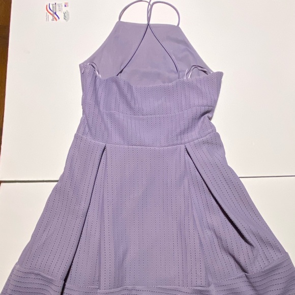 Twik Purple Dress with Strapped Halter Neck size S - Picture 4 of 5
